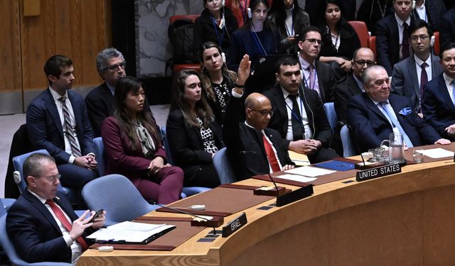 ABD Filistin'in BM üyeliğini veto etti