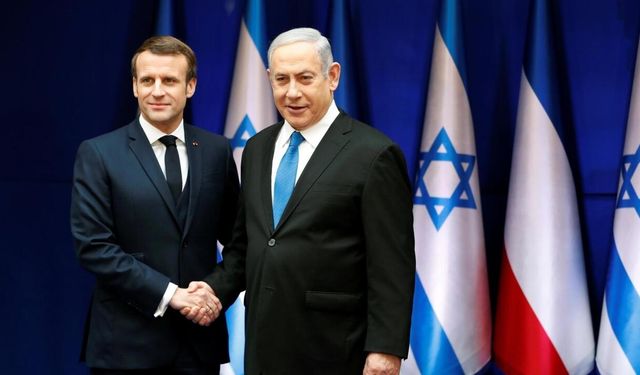 Fransa Cumhurbaşkanı Macron, Netanyahu ile telefonda görüştü