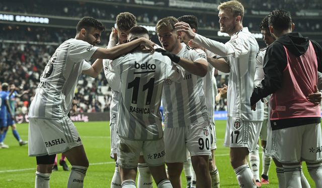 Beşiktaş evinde galip geldi: 3-2