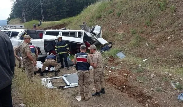 Gaziantep'de feci kaza: 8 ölü, 10 yaralı