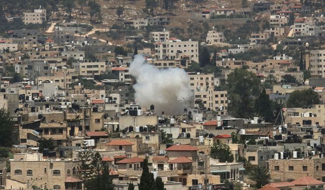 Katil İsrail'den Batı Şeria'da İHA'lı saldırı: 2 Filistinli şehit oldu