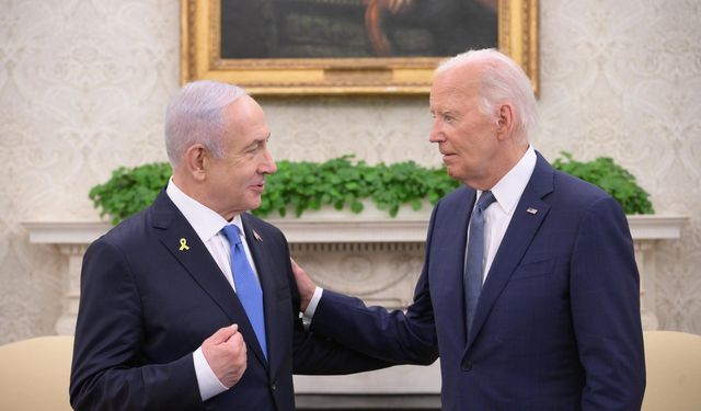 Protestoların gölgesinde görüşme: Biden ve Netanyahu bir araya geldi