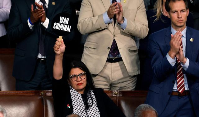 ABD Temsilciler Meclis üyesi Tlaib'ten Netanyahu'ya dövizli tepki