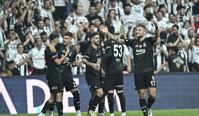 Beşiktaş farklı galibiyetle tur atladı