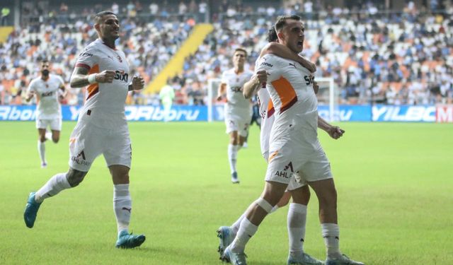 Galatasaray Adana'dan galibiyetle döndü