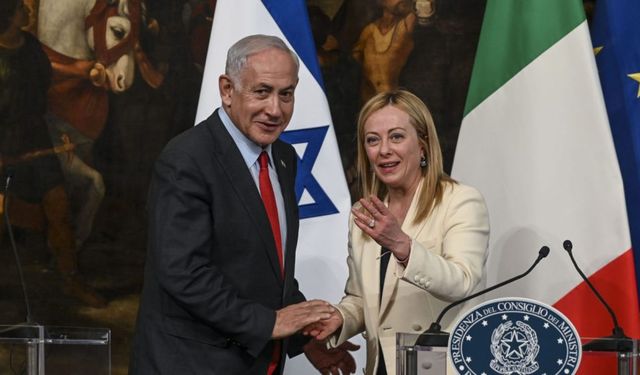 İtalya Başbakanı Meloni, Netanyahu ile görüştü