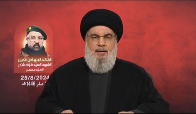 Hasan Nasrallah'tan misilleme açıklaması