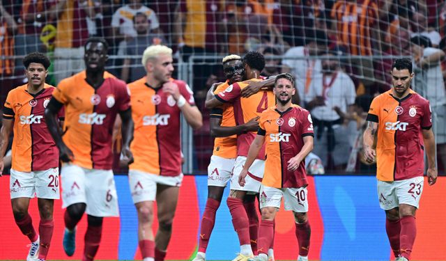 Galatasaray gol oldu yağdı