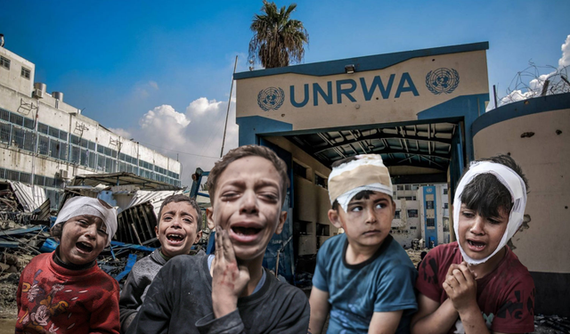 UNRWA: Gazze'de 600 bin çocuk eğitim hakkından mahrum