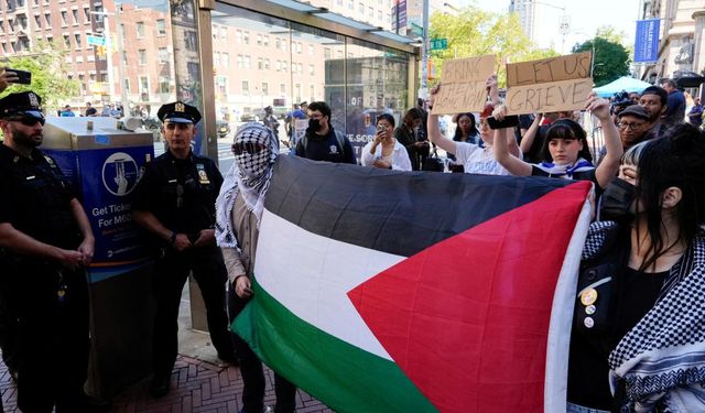 Columbia Üniversitesi'nde yeni dönem Gazze için destekle başladı