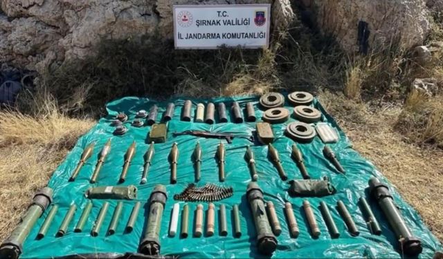 Şırnak'ta "Gürz-18" operasyonu: Terör inleri yerle bir edildi