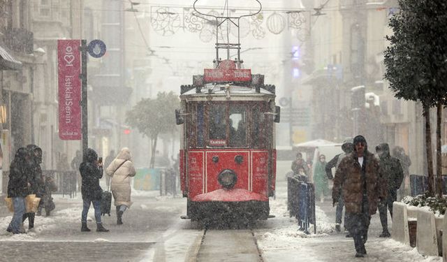 İstanbul'a kar geliyor