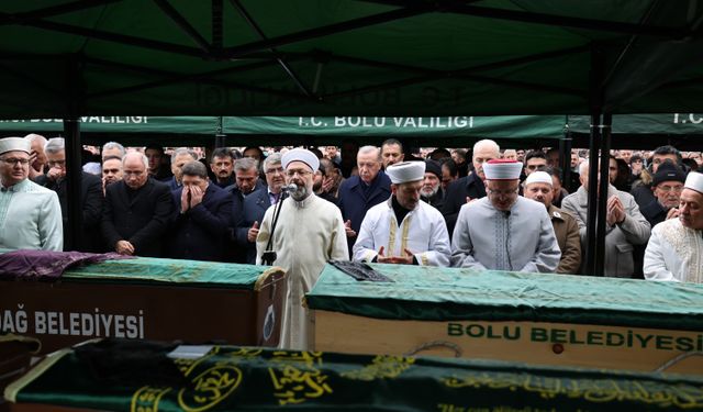 Bolu'daki faciada hayatını kaybedenler son yolculuklarına uğurlanıyor