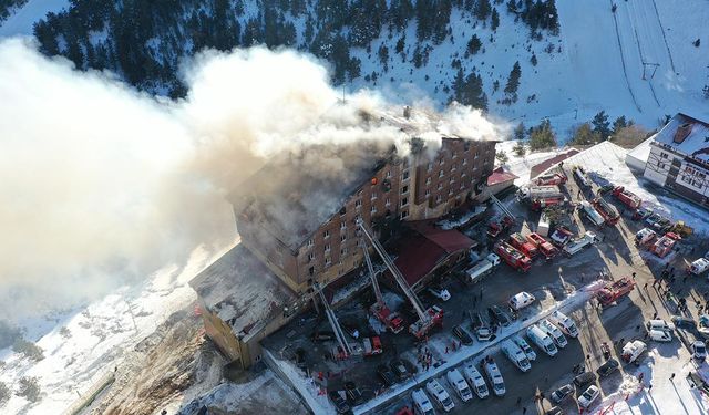 Kartalkaya'daki yangında yaralanan 46 kişi taburcu edildi