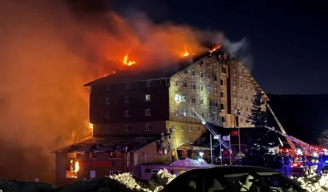 Otel yangını faciasında gözaltı sayısı 14'e yükseldi