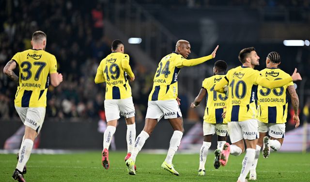 Fenerbahçe nefes kesen maçtan galip ayrıldı