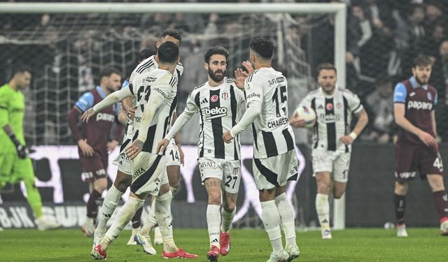 Beşiktaş'tan muhteşem geri dönüş