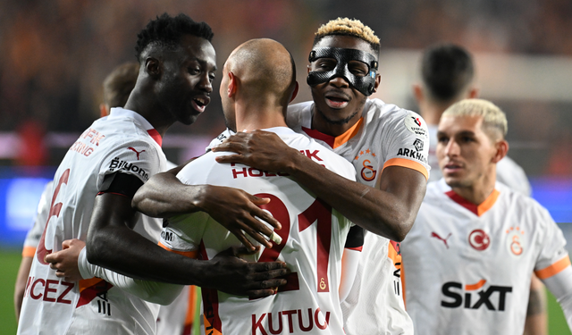 Galatasaray, Gaziantep'te 3 puanı tek golle aldı