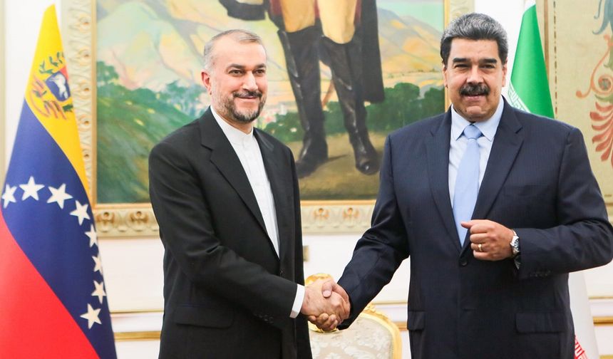 Abdullahiyan, Venezuela Devlet Başkanı Maduro ile görüştü