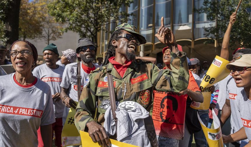 Güney Afrika'da "Dünya Kudüs Günü" yürüyüşü