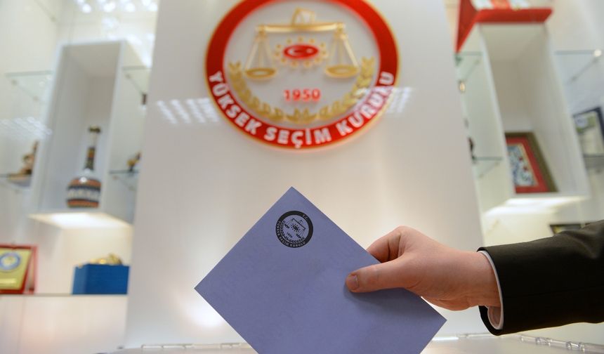 31 Mart yerel seçim takvimi yayımlandı