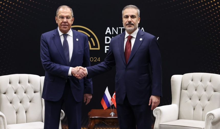 Bakan Fidan Rusya Dışişleri Bakanı Lavrov ile görüştü