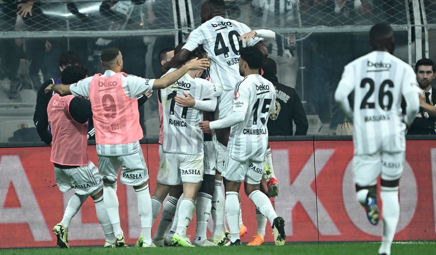 Beşiktaş Türkiye Kupası'nda finalde