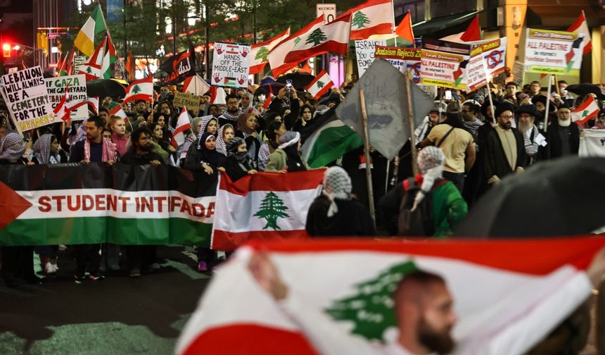 İşgalci İsrail'in Gazze ve Lübnan'a yönelik saldırıları birçok yerde protesto edildi