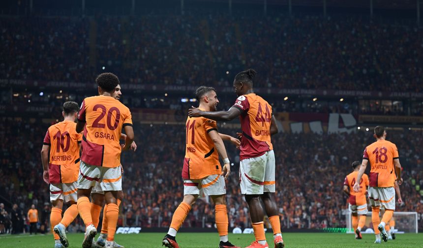 Süper Lig'de lider Galatasaray