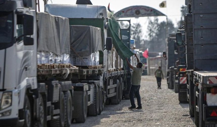 7 Ekim 2023'ten beri 250 binden fazla yardım aracının girişi engellendi