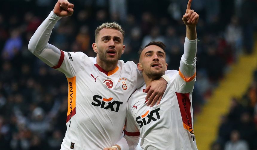 Galatasaray Kayseri'de farklı kazandı