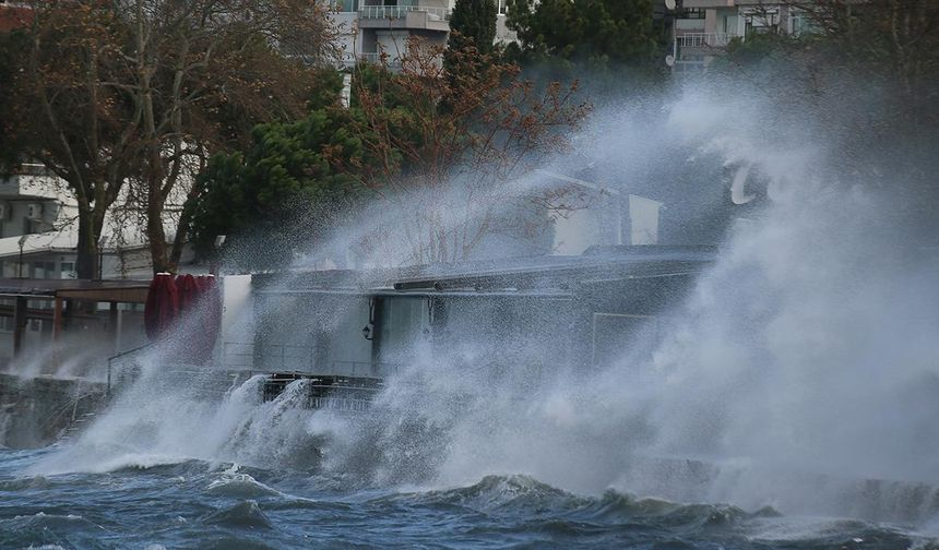 Meteoroloji'den fırtına uyarısı