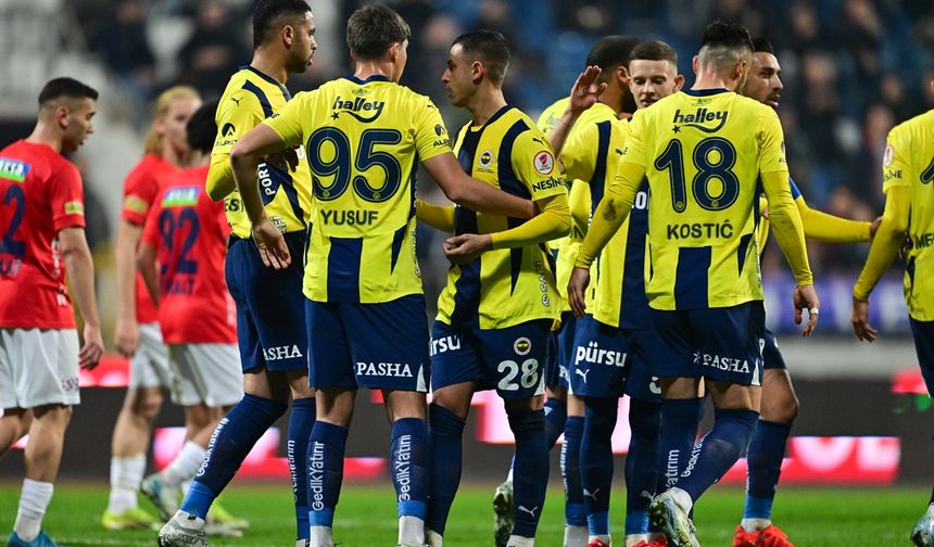 Fenerbahçe kupaya rahat başladı