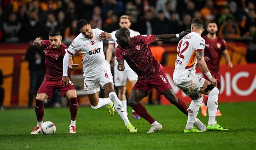 Galatasaray Hatay'da 2 puan bıraktı