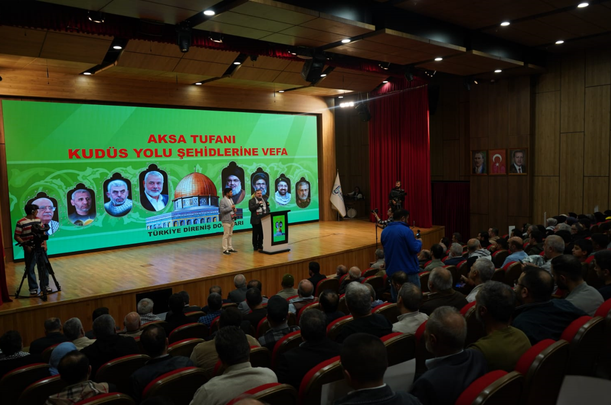 İstanbul'da Kudüs Şehitlerine Vefa Programı