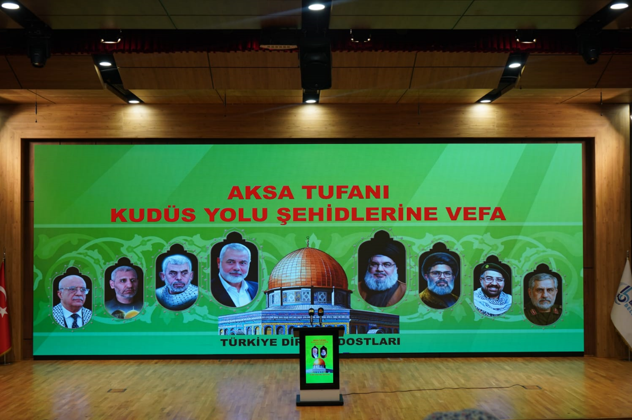 İstanbul'da Kudüs Şehitlerine Vefa Programı
